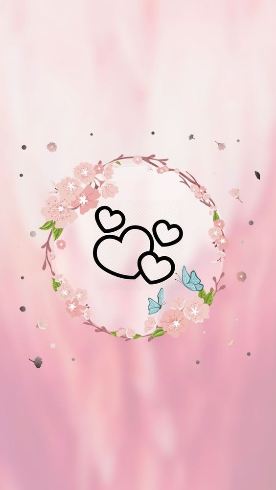 Corações delicados wallpaper