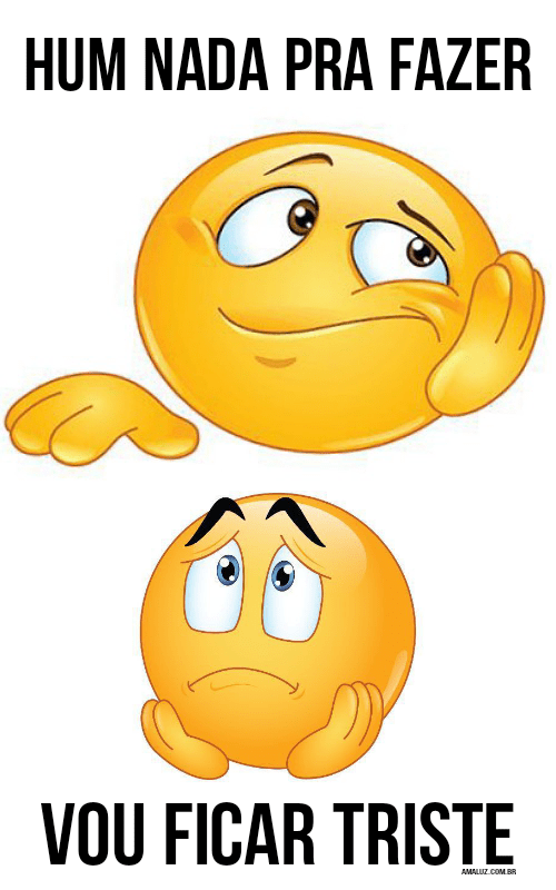 Frases engraçadas com imojis