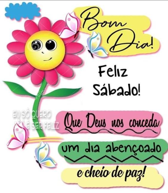 Um sábado abençoado e cheio de paz