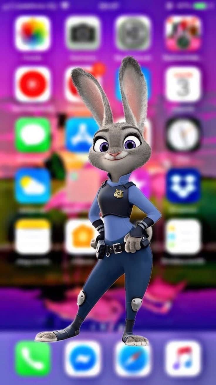 Papel de parede delicado e animado