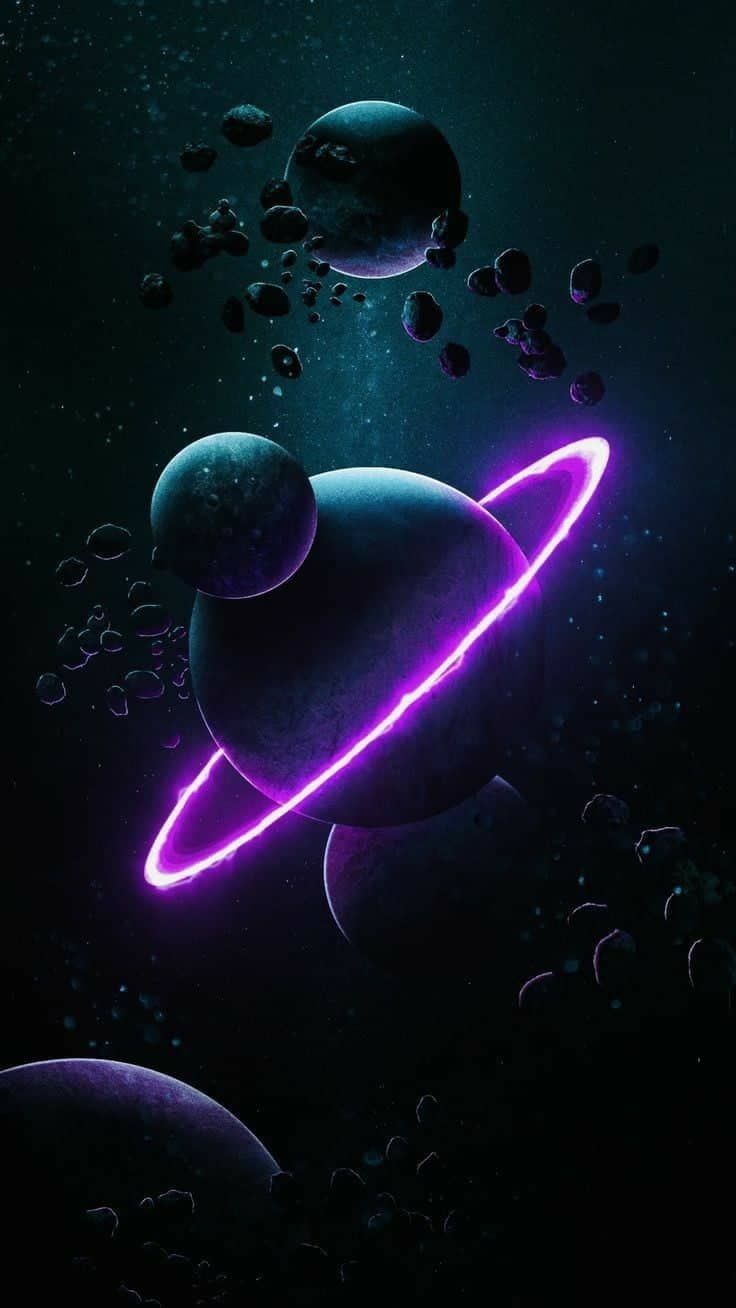 Papel de parede para celular planetas