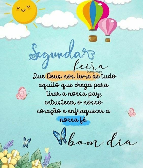 Segunda-feira Deus nos livre