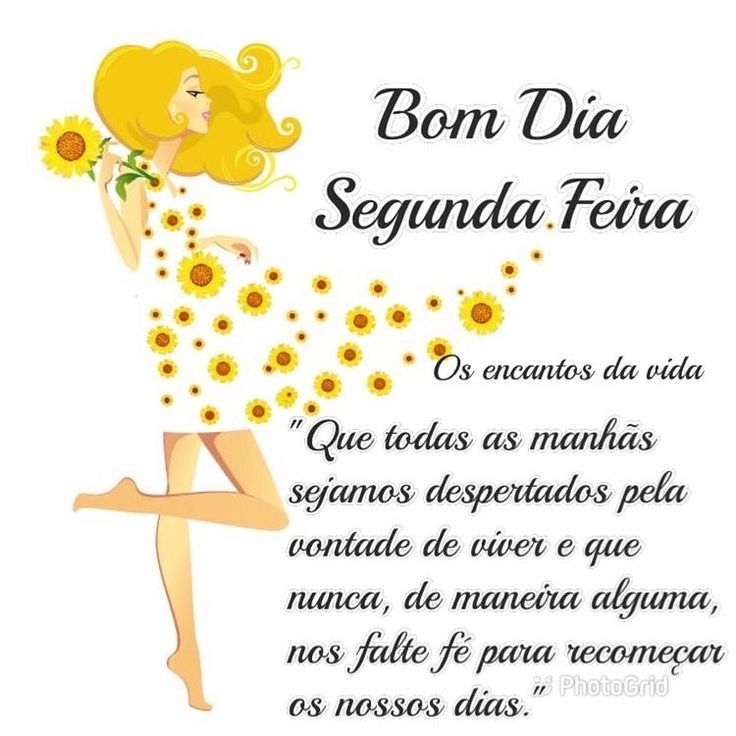 Segunda-feira com fé e motivação