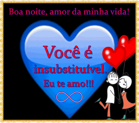 Você é a unica na minha vida! te amo amor!