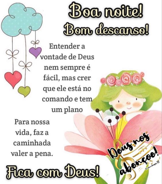 mais um dia que se finda aos cuidados de Deus# uma boa noite # um bo