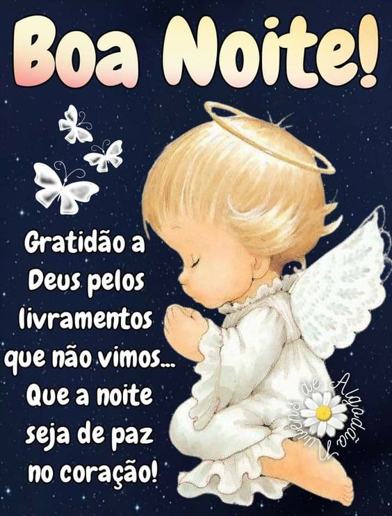 Boa noite gratidão pelos livramentos