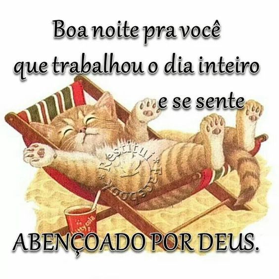Boa noite pra você que trabalha