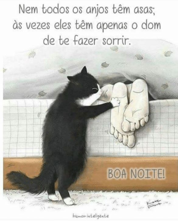 Boa noite de te fazer sorrir