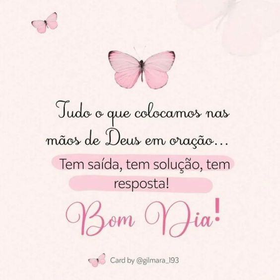 Bom dia abençoado em oração