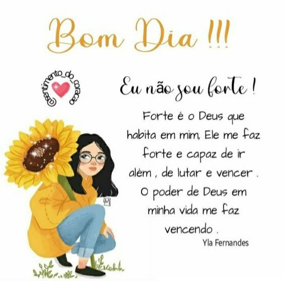 Bom dia o poder de Deus