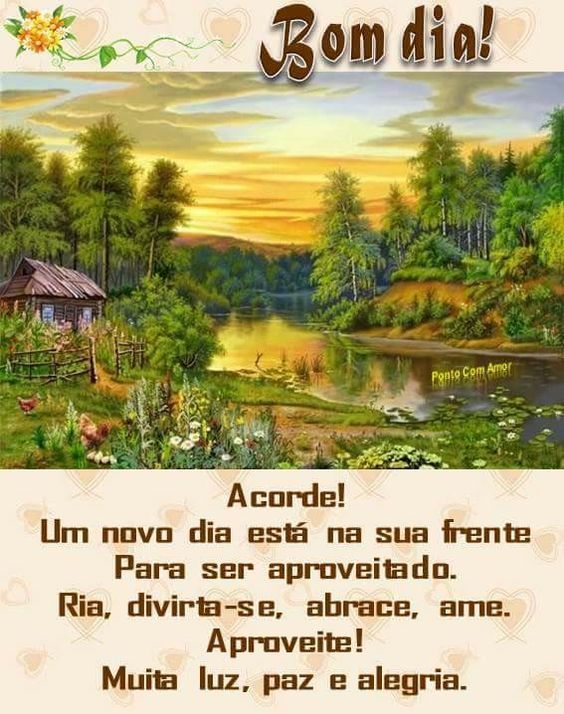 Um novo dia na sua frente