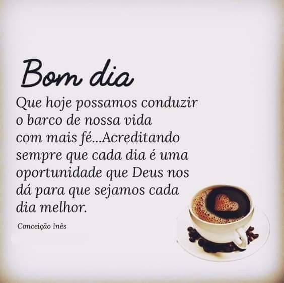 Bom dia com mais fé