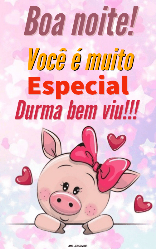 Boa noite família abençoada com imagens fofas