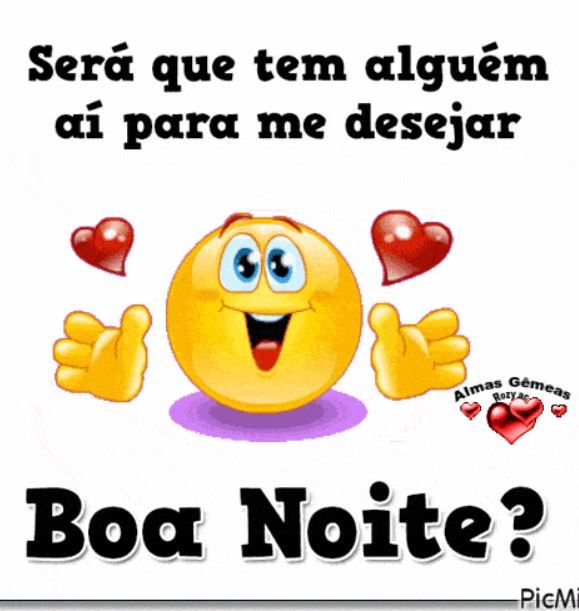 Para me desejar boa noite