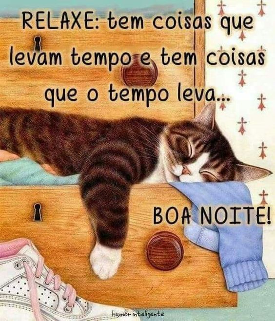 Relaxe boa noite