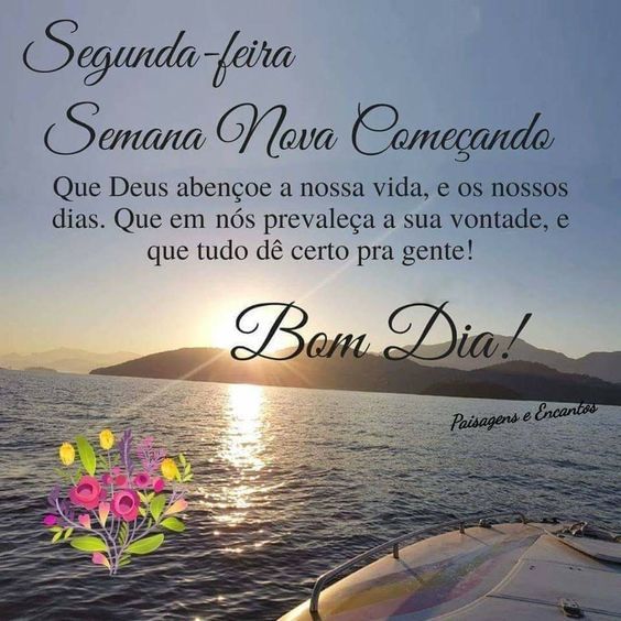 Segunda-feira nova semana começando