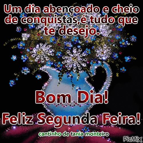 Bom dia abençoada segunda-feira