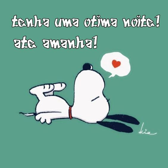 Tenha uma ótima noite 