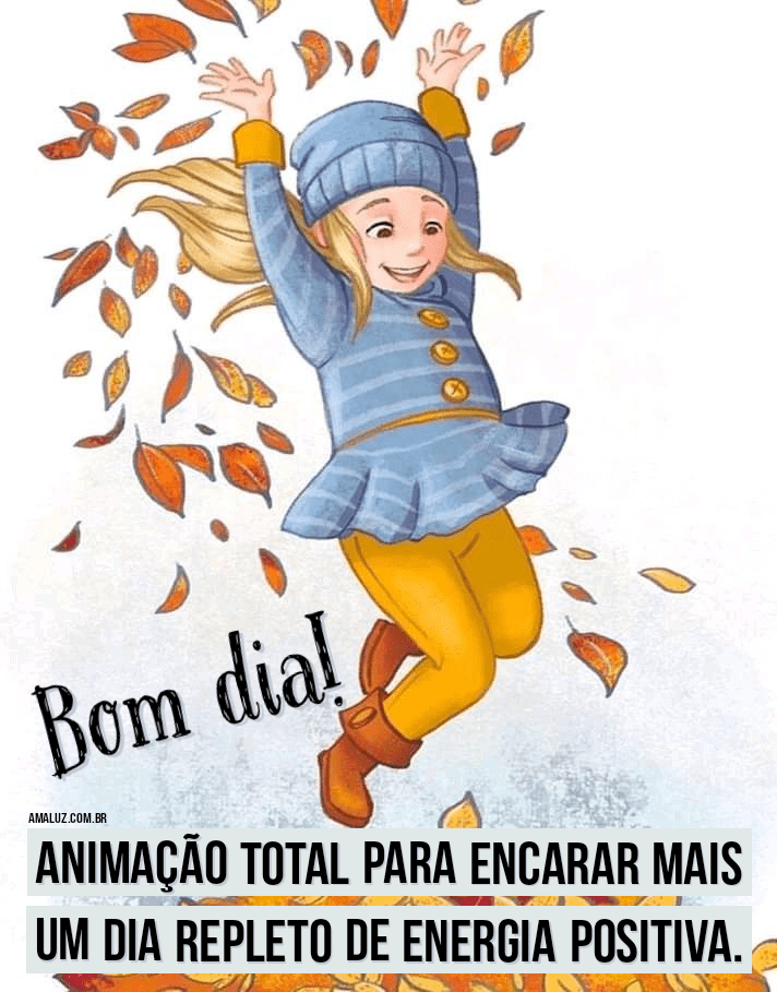 Bom dia animado para Whatsapp