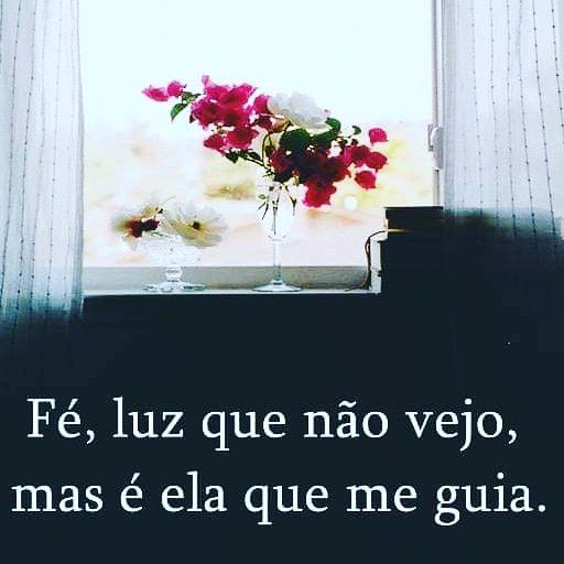 Fé, a luz que não vejo