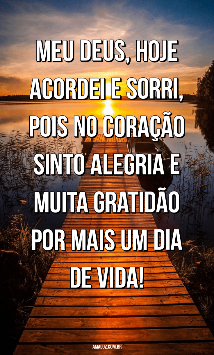 Frases de agradecimento a Deus pela vida
