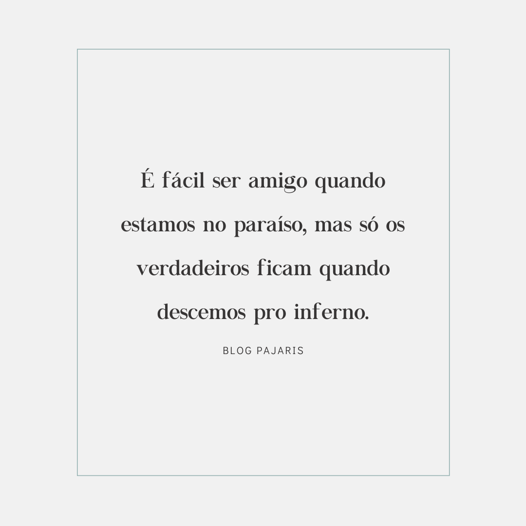 Frases de amizade falsas para status