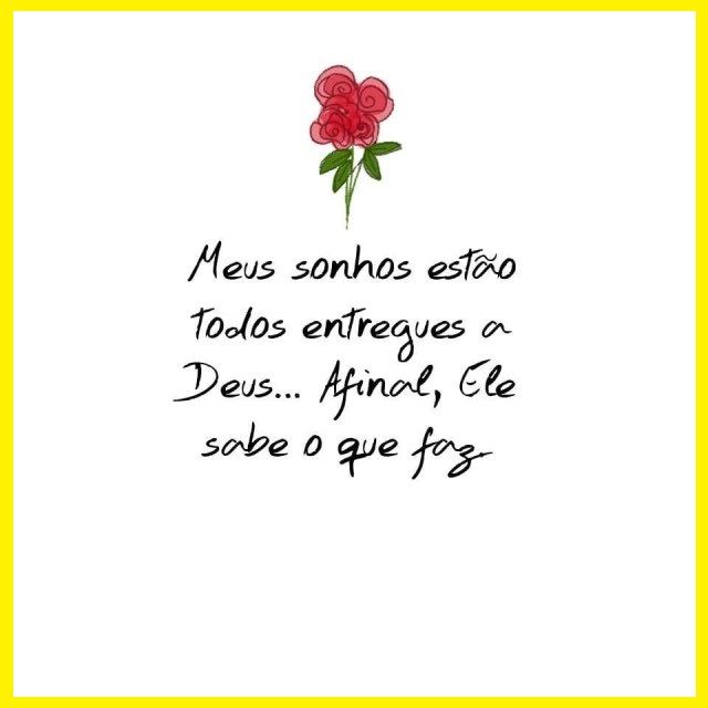 Os meus sonhos...