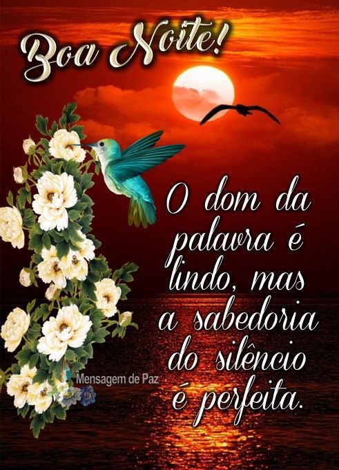 A sabedoria do silêncio