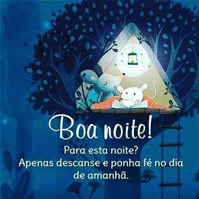 Apenas descanse e ponha fé no dia de amanhã