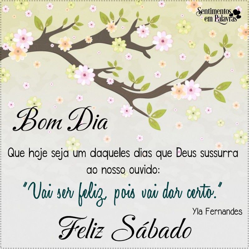 Vai ser feliz, pois já deu certo