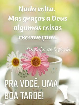 Para você uma boa tarde!