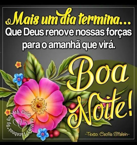 Mais um dia termina e eu desejo boa noite! Mensagens e Imagens de boa noite.