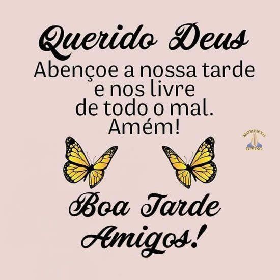 Boa tarde amigos! querido Deus abençoe a nossa tarde e nós livre de todo mal.