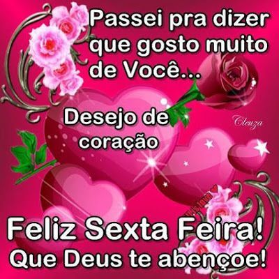 Passei para desejar uma feliz sexta feira! Imagem de feliz sexta.